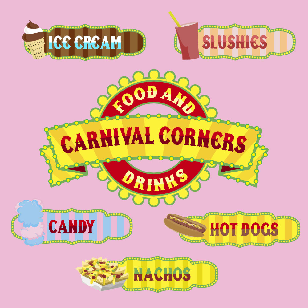 Carnival Corners Branding and Logo